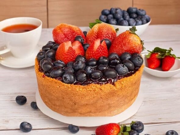 Cheesecake de Frutos Rojos